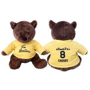 New Tim Hortons Sidney Crosby "Tim Bear" #8 Hockey Teddy Bear